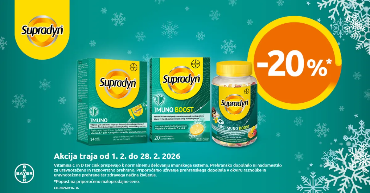 Supradyn Imuno v februarju -20%