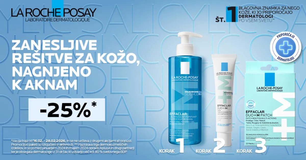 La Roche Posay Effaclar od 16.2.2026 do 28.2.2026 -25%