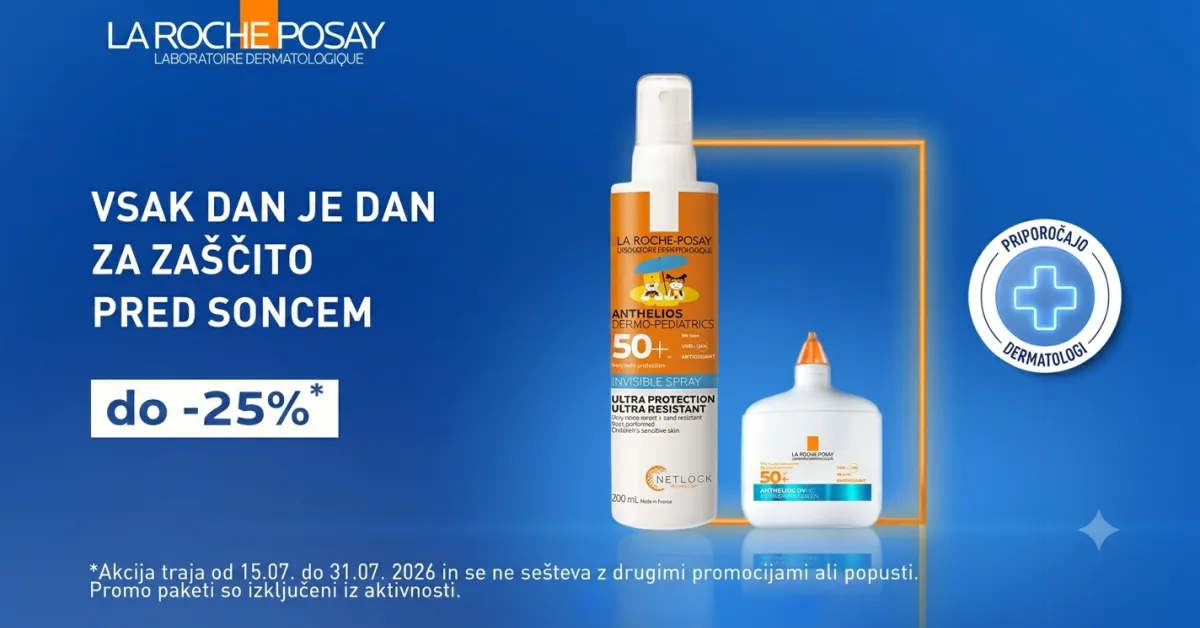 LaRoche Posay Anthelios linija do -25%