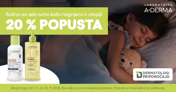 Linija A-Derma od 7. do 15. novembra -20%