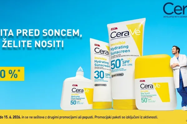 CERAVE SUNSCREEN do -20%